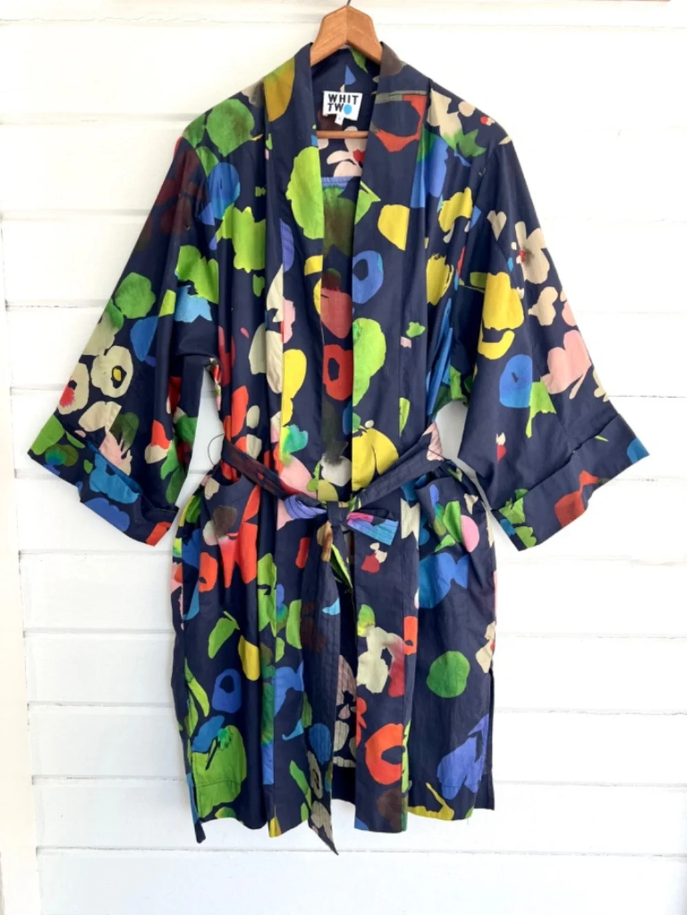 ANTHROPOLOGIE WHIT TWO Breezy Floral Robe - 1X